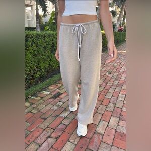 Brandy melville dark grey low rise sweatpants